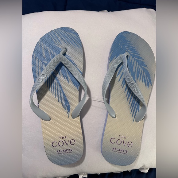 The Cove Shoes - THE COVE • Blue Rubber Flip Flop Sandals • 11